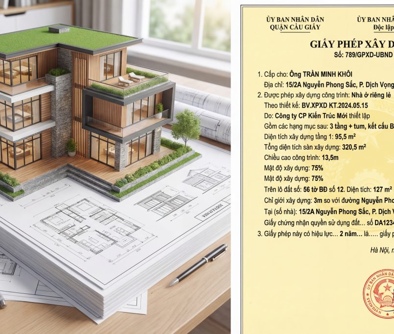 xin phép xây dựng