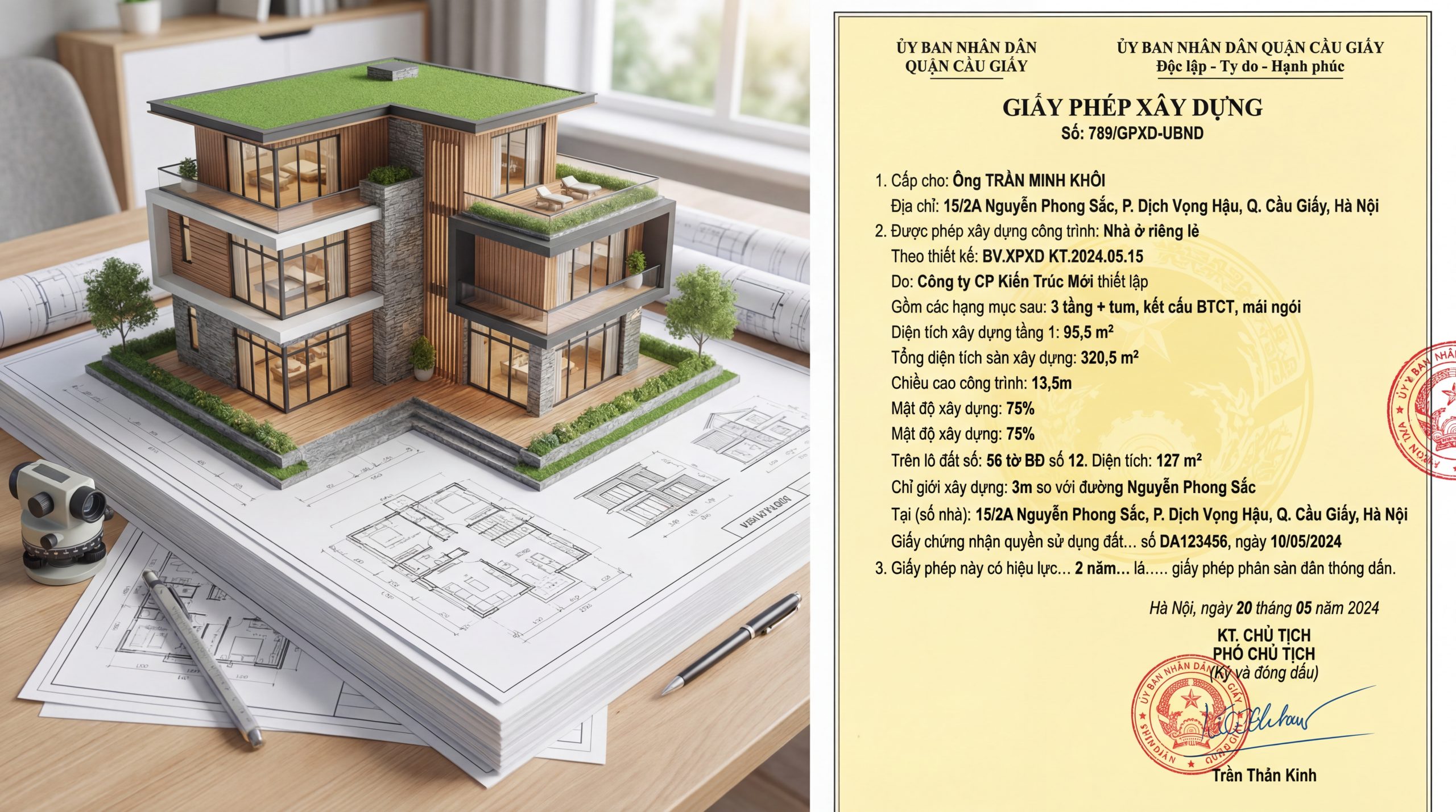 xin phép xây dựng